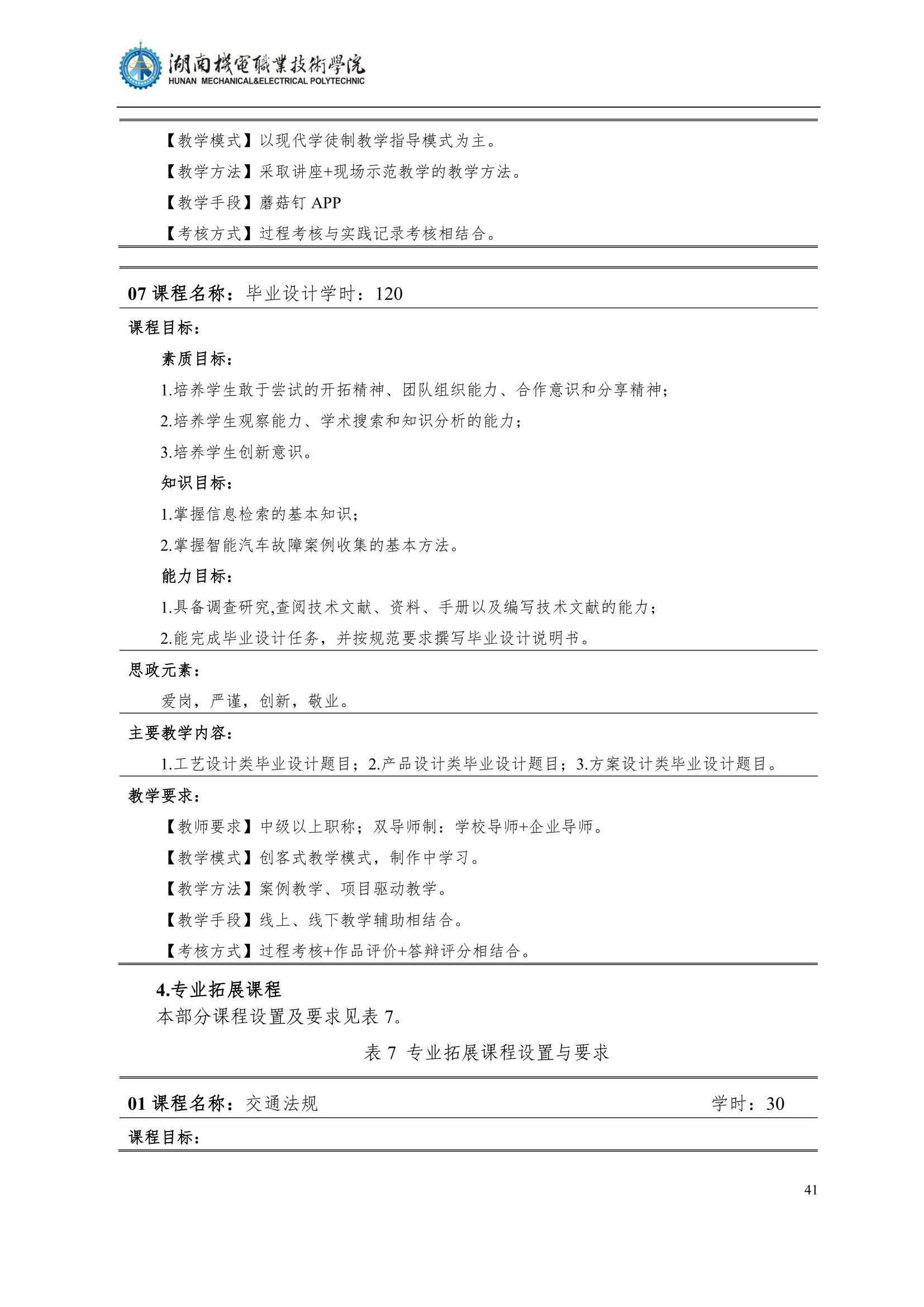 4湖南机电职业技术学院2022级汽车智能技术专业人才培养方案_43.jpg