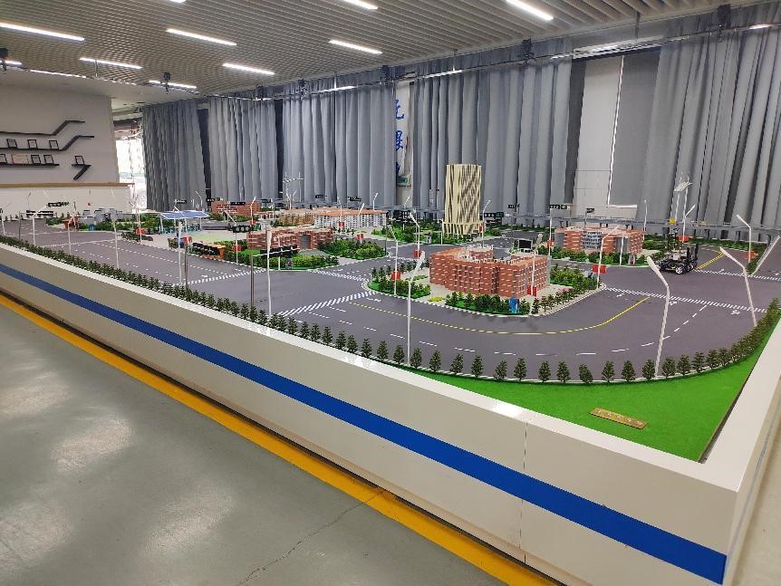 智能网联汽车仿真教学沙盘