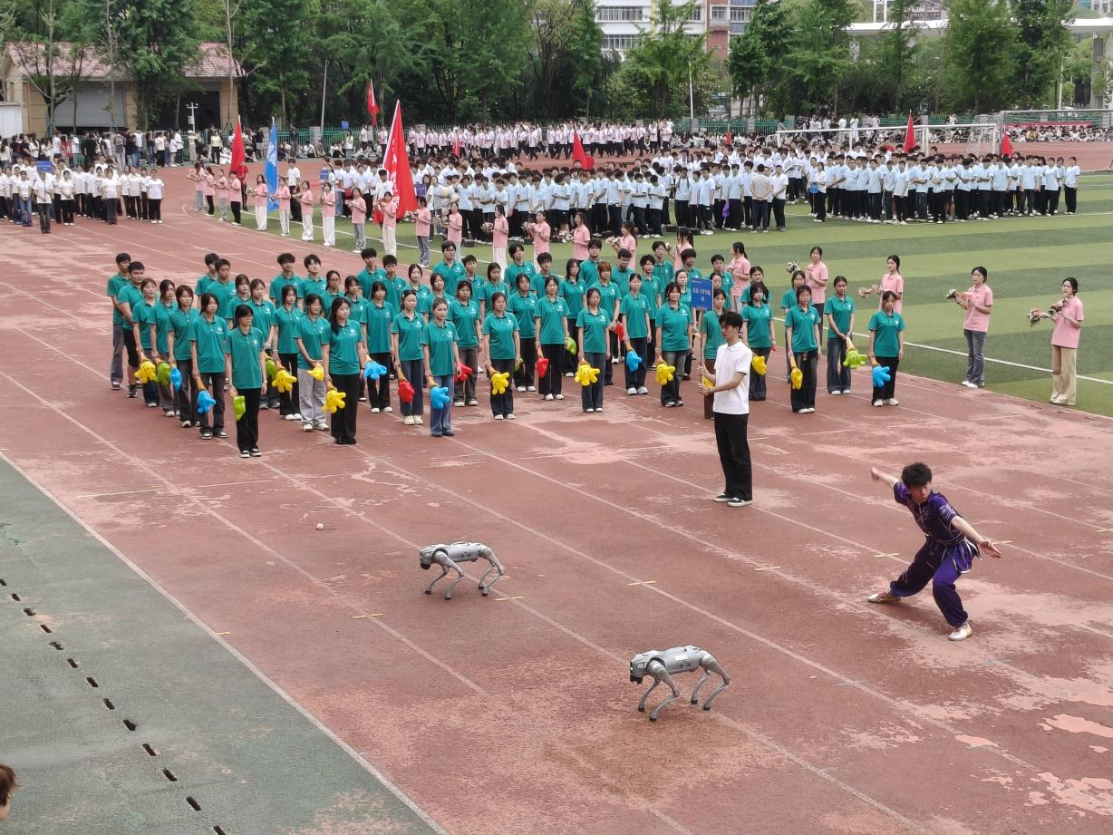 科技赋能青春 运动点亮赛场